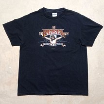 Vintage Rebel With A Cause Jesus Christian Graphic T-Shirt - Size Medium - $14.95