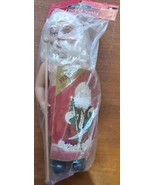 Old World Santa Claus Craft Kit Doll With Staff Boxers Boots Crochet Pat... - £15.34 GBP