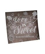 Fun Express - Love Is Sweet Table Sign for Wedding - Party Decor - Gener... - £3.01 GBP
