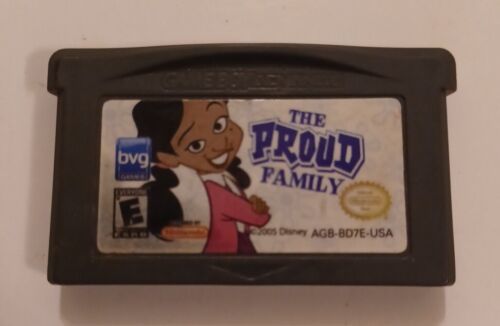 Primary image for Disney The Proud Family Nintendo Game Boy Advance GBA TESTED GAMEBOY ships Fast