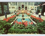 Garden and Prometheus Statue Rockefeller Center New York NYC Chrome Post... - $2.92