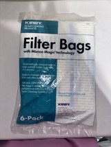 6 Pack Kirby F Style &amp; Twist Filter Vacuum Bags Micron Magic Technology 204811 - £10.27 GBP