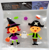 Holiday Living Halloween Decorations Kids with Ghost Gel Window Clings S... - $7.91