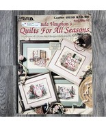 Paula Vaughan&#39;s Quilts for All Seasons 12 Cross Stitch Designs Patchwork... - £30.61 GBP