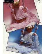 Knitting pattern to fit 16in dolls or reborns.Hayfield 00201. PDF - $2.15