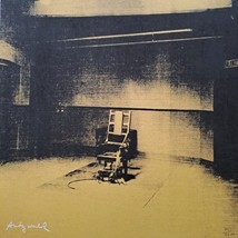 Andy Warhol Signed - Electric Chair - Cmoa Certificate - £116.92 GBP