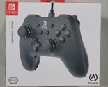 Nintendo Switch Wired Controller PowerA 1511370-01  Black Open Box Free ... - £11.68 GBP