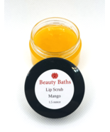 Mango Lip Scrub handmade exfoliating sugar lip scrub gift for her Natura... - $7.75