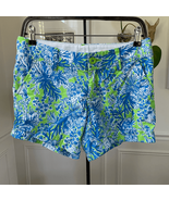 Lilly Pulitzer The Callahan in Limeade Biggest Fan Print Shorts 4 - €22,24 EUR