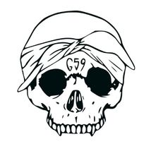 Underground Rap Duo Inspired Premium Vinyl Decal, G59 Fan Sticker (Red, ... - $3.92