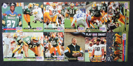 1992 Pro Set Series 1 Green Bay Packers Team Set of 12 Football Cards - £7.83 GBP