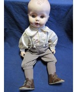 VTG Baby Toddler Boy Doll w/ Sleepy Eyes Body Large approx. 24&quot;   Beautiful - £117.75 GBP