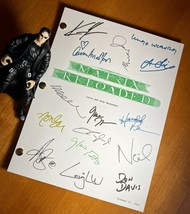 The Matrix Reloaded Script Signed- Autograph Reprints- 135 Pages- Keanu Reeves - £19.92 GBP