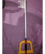 Kingdom of Hearts Giant Fantasy 34.5&quot; Key To The City Sword wooden prop ... - $109.74 CAD