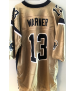 Puma brand Rams Kurt Warner Gold colored Jersey. Never worn. Size XL - $60.00