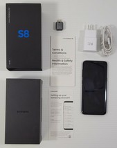 Samsung Galaxy S8 SM-G950U - 64GB - Midnight Black (Sprint) - £77.86 GBP