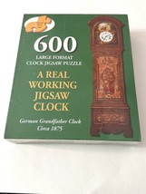 Jigsaw Puzzle Bits &amp; Pieces German Working Grandfather Clock  600 Pieces... - £18.99 GBP
