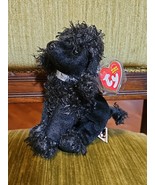 Ty Beanie Baby BIJOUX the Black Poodle Dog 7&quot; NEW MWMTs Plush Stuffed An... - $24.38 CAD