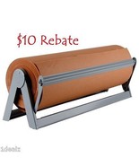 18&quot; Paper Cutter Dispenser for Butcher Gift Wrap and Kraft Roll Paper + ... - $1,054.97 MXN