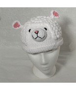 White Lamb Hat for Children - Animal Hats - Large - £12.78 GBP