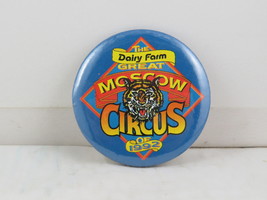 Vintage Circus Pin - The Great Moscow Circus 1992 - Celluloid Pin  - £11.99 GBP