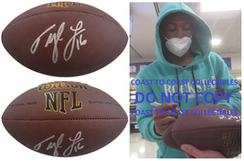 Tyler Lockett Signed NFL Football COA Proof Seattle Seahawks Autographed - £134.94 GBP