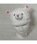 White Lamb Hat for Children - Animal Hats - Small - £12.78 GBP