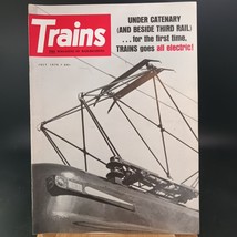 &quot;Trains Magazine&quot; July 1970, Excellent Condition, Free Shipping - $16.42 CAD