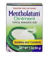 Mentholatum Ointment Topical Analgesic Rub, 1 oz OR 3 oz ( NEW In Box ) - $10.20 CAD+