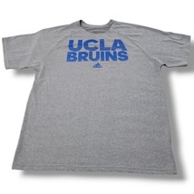 Adidas Shirt Size Large Athletic UCLA Bruins T-Shirt Graphic Print T-Shirt Gray - $33.65