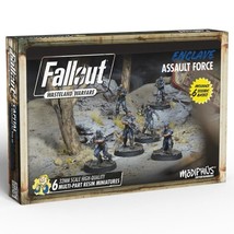 Modiphius Entertainment Fallout: Wasteland Warfare: Enclave: Assault Force - £40.43 GBP