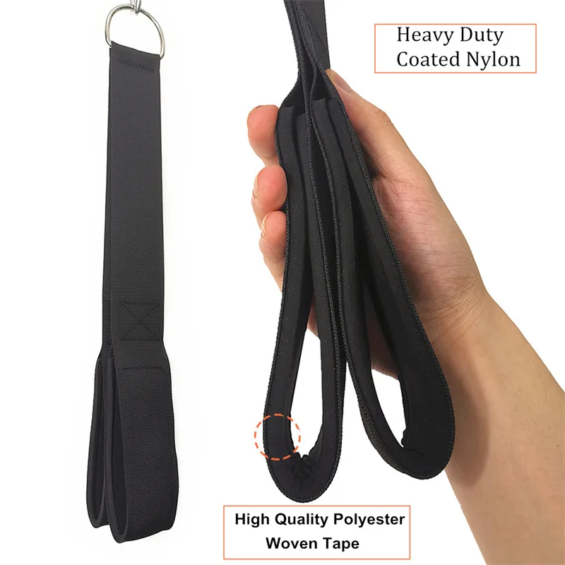Sporting Heavy Fitness Duty Arm Biceps Triceps Rope SA Weight Lifting Bodybuildi - £23.52 GBP