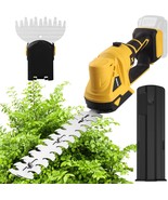 Cordless Hedge Trimmer, Grass Trimmer, 2 In 1 Handheld Electric Bush Tri... - $51.96
