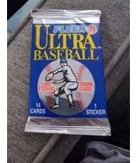 1991 Fleer Ultra Baseball Card Packs - $3.42