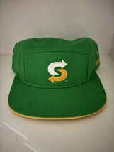 Subway Hat Cap Snapback Green Employee Uniform Sandwich Shop - $6.92