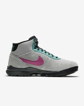 Nike Hoodland Particle Grey Bright Magenta CU1585-001 Men&#39;s Boots NEW W/ Box #11 - £83.58 GBP