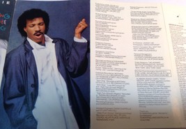 Lionel Richie Tape Cassette Dancing In The Ceiling 1986 Motown Records MOXC-6158 - £6.23 GBP