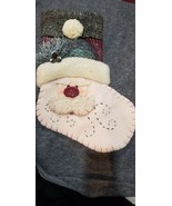 Santa stocking new without tag - $34.30 CAD