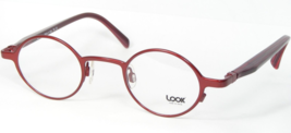 Vintage Look 10136 1783 Rot Einzigartig Brille Rahmen 39-24-135mm Italien - £60.22 GBP