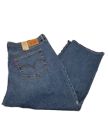 Levi&#39;s Premium Wedgie Straight Jeans Womens  Denim  Wash High Rise 22W - £36.45 GBP