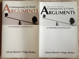 Lot 2 Contemporary &amp; Classic Arguments A Portable Anthology Sylvan Barne... - $6.99