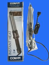 Conair Instant Heat 3/4" Styling Brush Black Corded Electric 25-Heat Set... - $14.50
