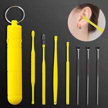 7PC/Set Ear Cleaner Earwax Removal Tool ABS Earpick Curette Reusable Ear... - £5.30 GBP+
