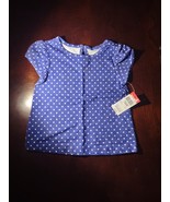Wonderkids 18 Month Girls Stars Blue Shirt - £7.87 GBP