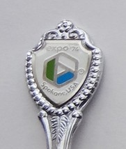 Collector Souvenir Spoon USA Washington Spokane Expo 1974 Emblem - £2.39 GBP