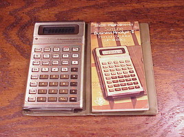 Vintage Texas Instruments Slimline Business Analyst II Calculator, inst, tested - £7.79 GBP