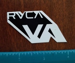 Authentic RVCA Sticker Small Black and White &#39;RVCA V A&#39;   2 1/2&quot; x 1 1/2... - £1.57 GBP