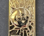 Pokemon Jigglypuff Trading Card Bar 23K Gold Plated 1999 Nintendo Burger... - $8.86