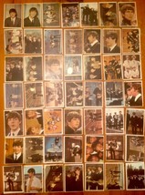 The Beatles Topps Colour Photo Trading Cards Lot of 49 1964 - £44.07 GBP