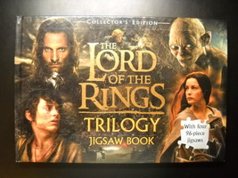 Lord Of The Rings 2004 Triliogy Jigsaw Book 96 Piece Jigsaws Complete Fi... - $10.99